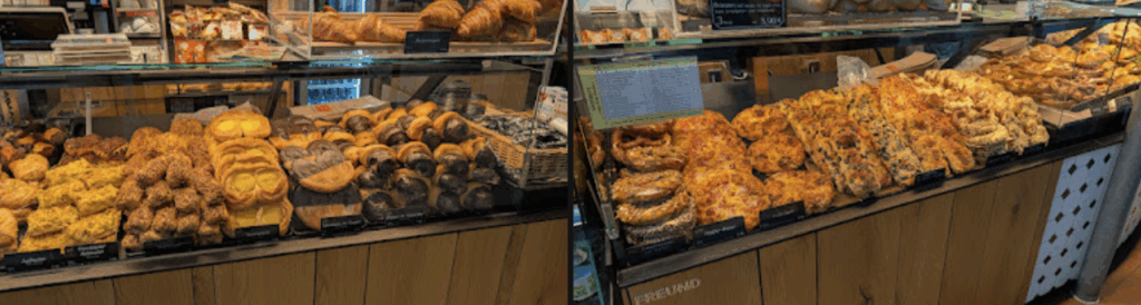 フランクフルト空港直結 The Squaireのカフェ